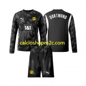 Borussia Dortmund Portiere Bambino Maglia Quarta 2024/2025 Manica Lunga